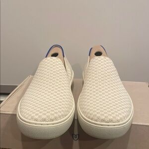 Cream Slip-On Shoes